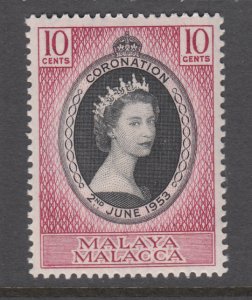 Malaya Malacca 27 MNH VF