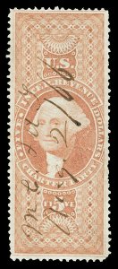 Scott R88c $5.00 Charter Party Used F-VF Cat $10