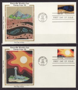 US 2006-2009 World's Fair 1982 Colorano S/4 U/A FDC