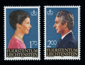 Liechtenstein 799-800 MNH Princess Marie Aglae, Prince Hans Adam