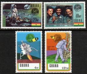 Ghana Sc #386-389 MNH