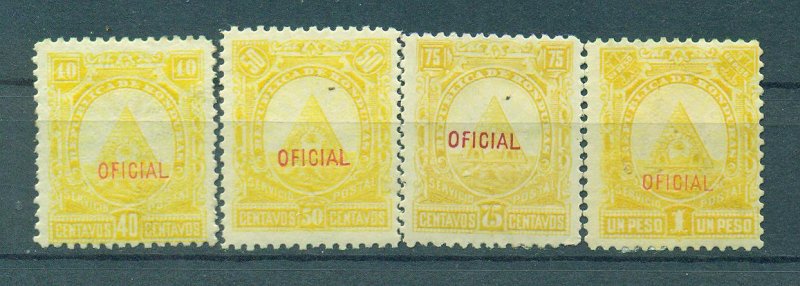 Honduras sc# O1-O11 mh & mhr cat value $2.75