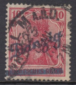 Germany - Danzig  Mi 36 overprint not original   high cat. value spacefiller