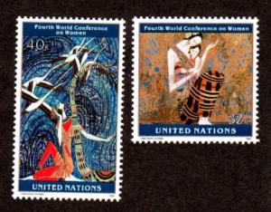  United Nations New York # 666-667 Mint NH!