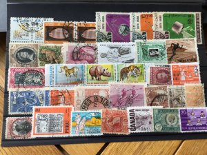 Super World used stamps for collecting A13019