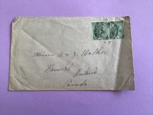 India to Canada 1917 Stamp  Cover R45880