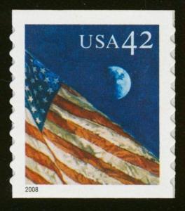 #4232-4235 42c American Flags, Singles, Mint **ANY 4=FREE SHIPPING**