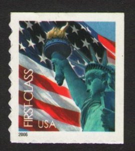 2006 39c Statue of Liberty & Flag, Booklet Single Scott 3975 Mint F/VF NH