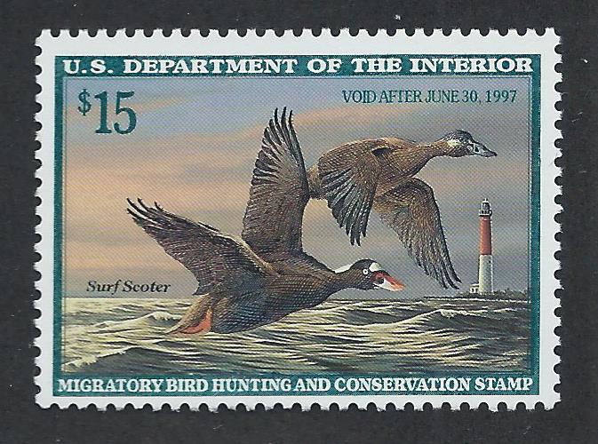 UNITED STATES SC# RW63 VF MNH 1996