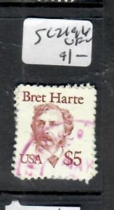 UNITED STATES $5.00 HARTE SC 2196     VFU   P1004H