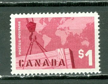 CANADA 1963 EXPORTS #411 VF MNH(GUM DIST)