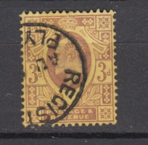 J38736, 1902-11 great britain used #132 king