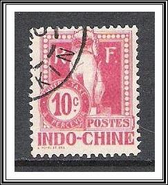 Indo-China #J8 Postage Due Used