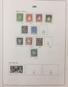 IRELAND collection, 1922-1996, DAVO album, Mint & Used. '17, $1423.