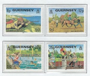 Guernsey   mnh sc 232-235