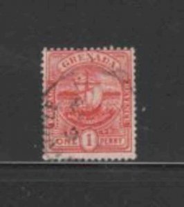 GRENADA #69 1906 1p SEAL OF COLONY F-VF USED c