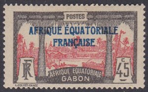 Gabon Sc #100 Mint Hinged