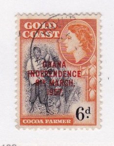 Ghana stamp #9, used