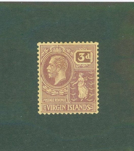 VIRGIN ISLANDS 61 MNH CV $2.50 BIN $2.00