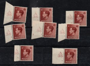 GB KEVIII mint control collection (MH) WS43562