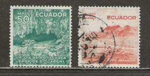 Ecuador Scott catalog # C310-C311 Used