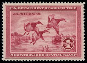 USA Scott# RW2 MINT LH PSE VF-XF 85 Graded Certificate SMQ $350 (56222)