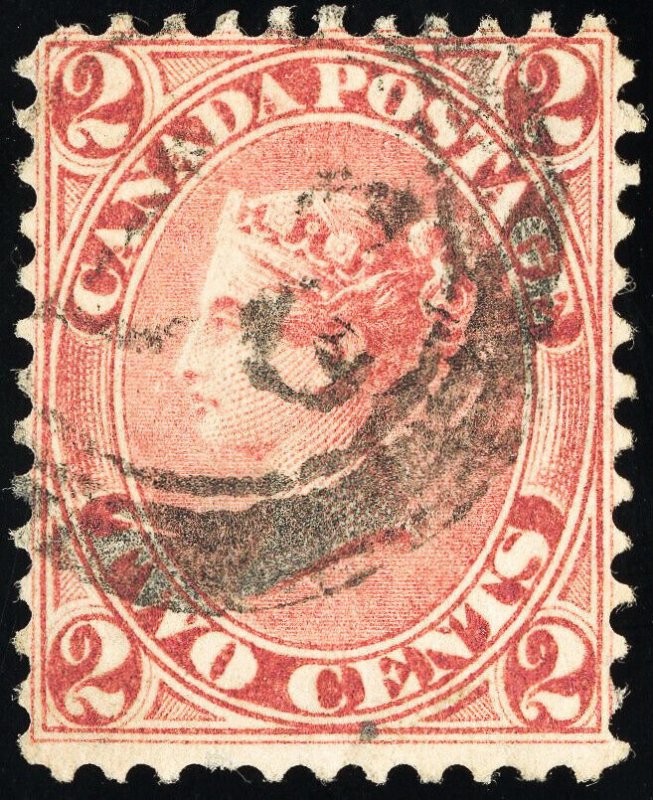 Canada Stamps # 20 Used F-VF Fresh Scott Value $300.00