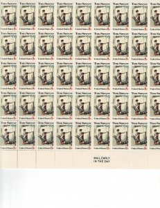 Tom Sawyer 8c US Postage Sheet #1470 VF MNH