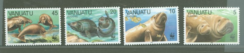 Vanuatu #470-473  Single (Complete Set) (Wildlife)