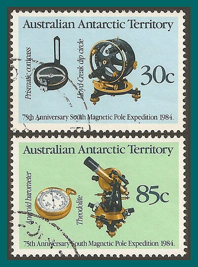 AAT 1984 Magnetic Pole, used L57-L59,SG61-SG62
