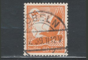 Germany 1934 Air Mail (Sun, Globe & Eagle) 80pf Scott # C53 Used