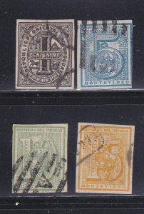 Uruguay 29-32 U Numerals