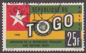 Togo 390  Flag of Togo 1961