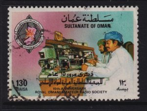 Oman 1986 Radio Society Used SG 347 SC 306