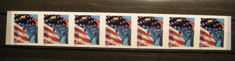 Scott 3982, 39c Lady Liberty, PNC7, #S1111, MNH Beauty