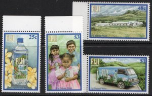 Thematic stamps FIJI 2002 NATURAL WATER 1178/81 mint