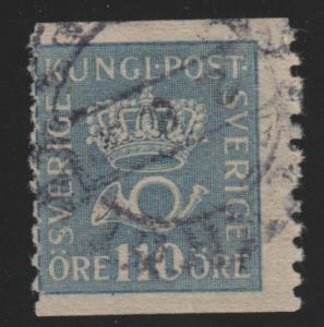 Sweden 154 Crown and Post Horn 1920