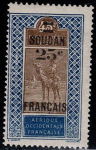 French Sudan Scott 51 MH*