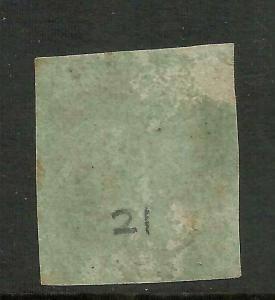 1841 1d Red (LJ) Plate 21, J Flaw, Spec BS10F, 4 margin, F/U Cat £75 {AV7-350}