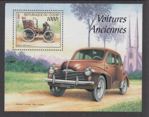 Chad 824 Car Souvenir Sheet MNH VF