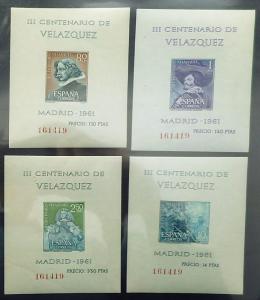 Spain, Scott 983a-986a, MNH