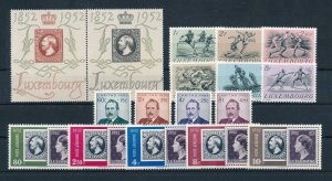 Luxembourg Luxemburg 1952 Complete Year Set MNH