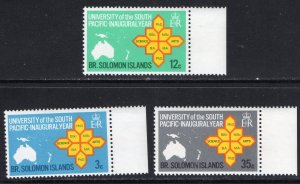 Thematic stamps SOLOMON ISLANDS 1969 S.PACIFIC UNIVERSITY 181/3 mint