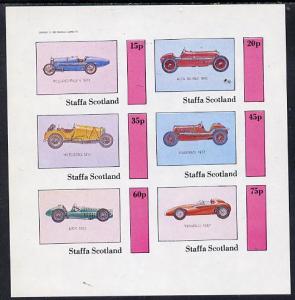 Staffa 1982 Early Racing Cars (Rolland-Pilain, Maserati, ...