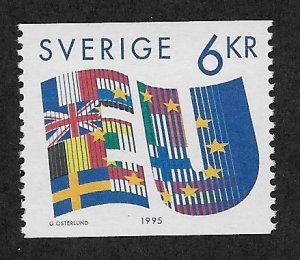 SWEDEN SC# 2120  FVF/MOG 1995