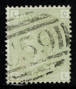 [mag095] GB 1877 Used in HAITI 4d Pl16  C59  Jacmel (used abroad) SG Z11