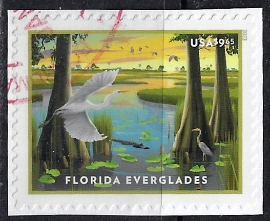 US ~ Scott # 5751 ~ Used on paper ~ Florida Everglades