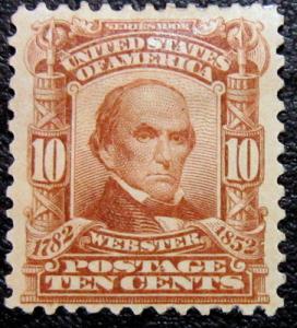 U.S. 307 Mint FVF+ SCV$60.00 Webster