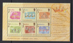 Guernsey 2004 800 Celebration miniature sheet Mint NHM