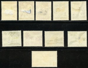 Christmas Island Scott 11-20 Unused H - 1963 Culture Set - SCV $6.50